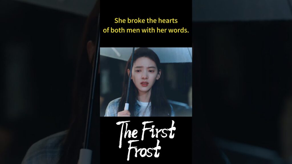" انا أكرهك " .. تقولها لكن لا تقصدها .. #baijingting #اول_صقيع #zhangruonan  #thefirstfrost #youku