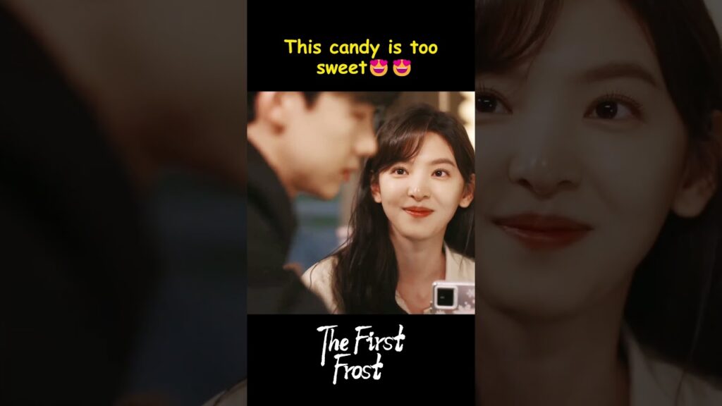 عندما رأت شيء أجمل و ألذ من الكعكة  #baijingting #اول_صقيع #zhangruonan  #thefirstfrost #youku