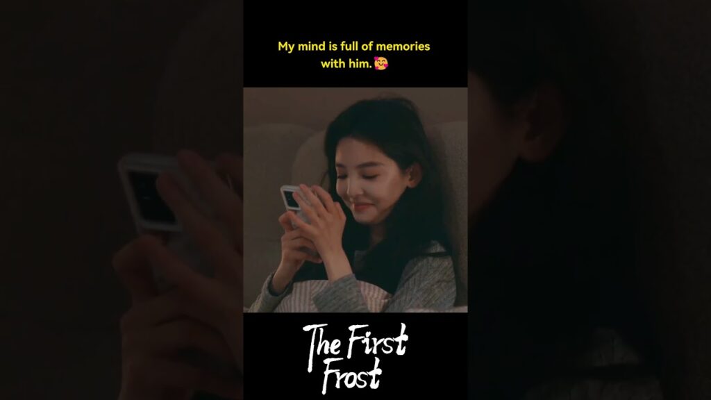 لا تصدق بأنها اصبحت حبيبته  💕#baijingting #اول_صقيع #zhangruonan  #thefirstfrost