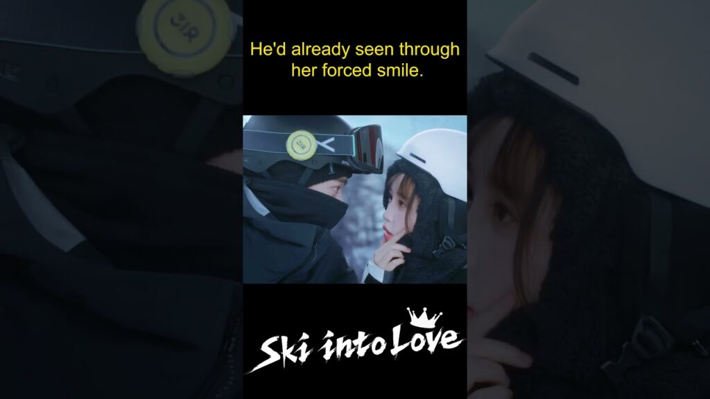 انظري الى عيناي و ستعرفين الجواب 💙 #تزلج_بالحب  #YOUKU  #SkiIntoLove #estheryu #LinYi #YuShuxin