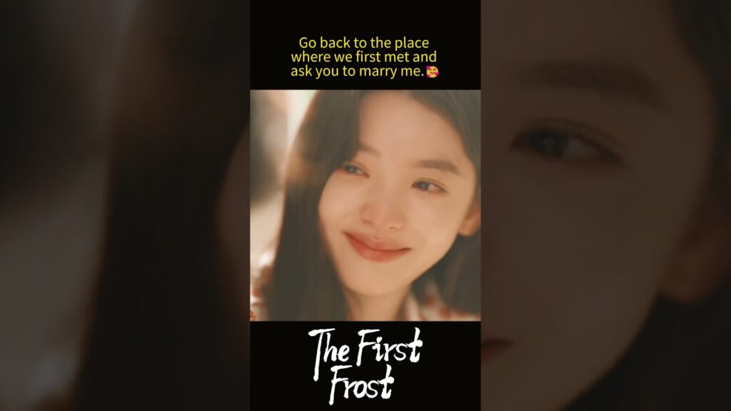 اريد ان امنحيك جناحين لتصبحي حٌرة 🩰 #اول_صقيع #baijingting #zhangruonan  #thefirstfrost #youku