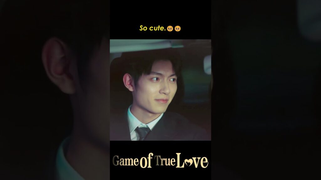 يتصرف كطفل شقي  امامها 😆❤️ #fanzhixin #heruixian   #لعبة_الحب_الحقيقي #gameoftruelove #youku