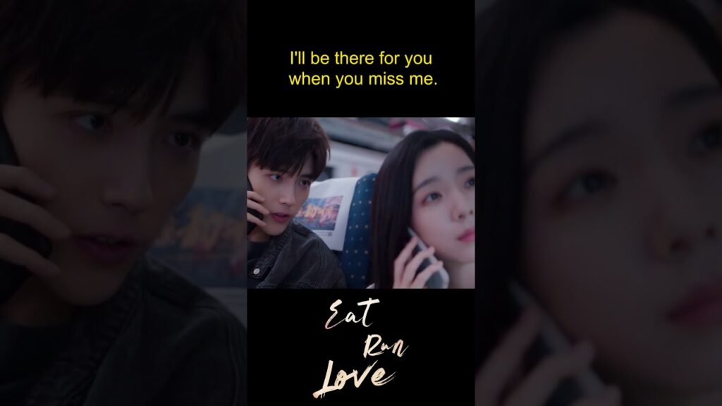 لاشيء يوقفني عندما اشتاق اليك 💕 #chenfeiyu  #EatRunLove #zhuangdafei  #لنأكل_و_نجري_و_نقع_بالحب