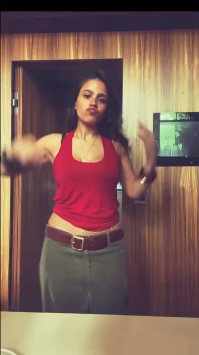 Jana Diab jiggling her big boobs🔥