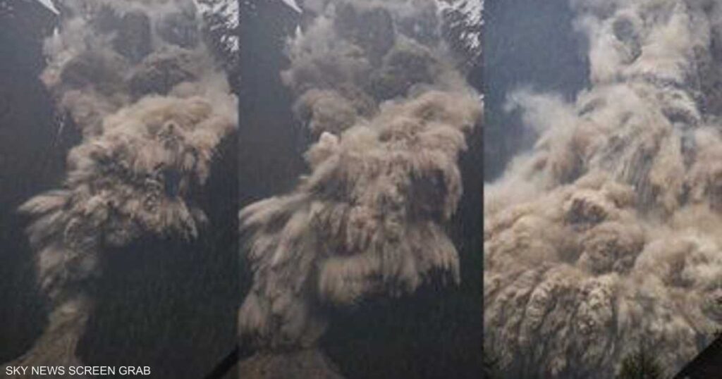 بالفيديو.. لحظة انهيار جليدي دمر قرية سويسرية بالكامل