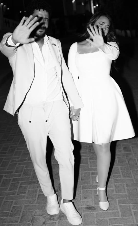 هايدي رفعت تحتفل بخطبتها من مصطفى منصور