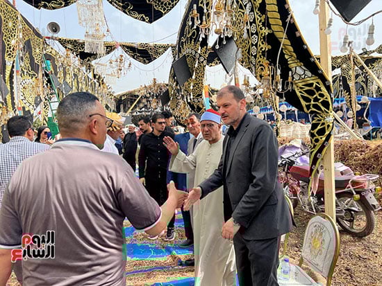 سرادق عزاء لفضيلة الشيخ الراحل السيد سعيد (3)