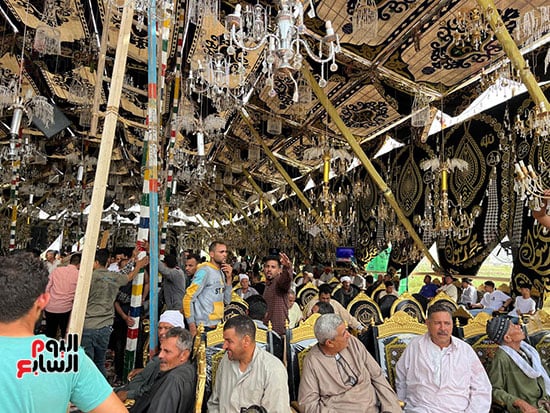 سرادق عزاء لفضيلة الشيخ الراحل السيد سعيد (8)