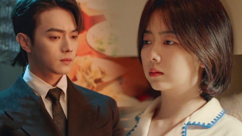 تستغل الفتاة علاقتها بالرئيس في عملها فيحزن ومع ذلك يعترف بأنه سيظل يحبها❤️مشهد من "جميلة مثلك"