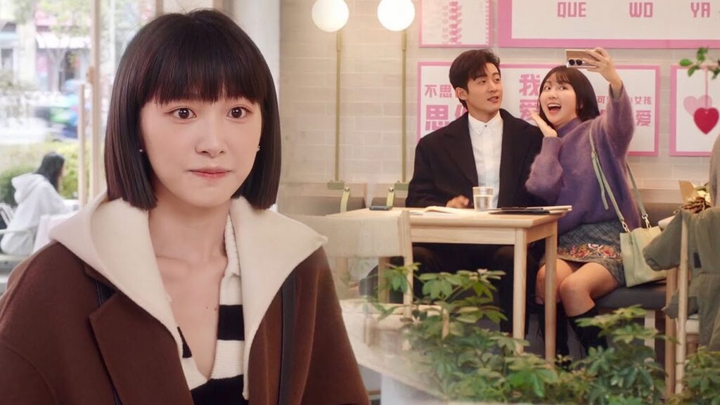 تغار على حبيبها الذي تتجمع حوله الفتيات لكي يأخذن رقـم هاتفـه ❤️‍🔥( احبني و احب صوتي )