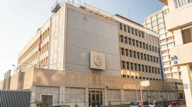 السفارة الأمريكية في تل أبيب