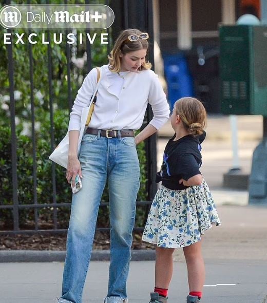 جيجي حديد منسجمة مع ابنة برادلي كوبر