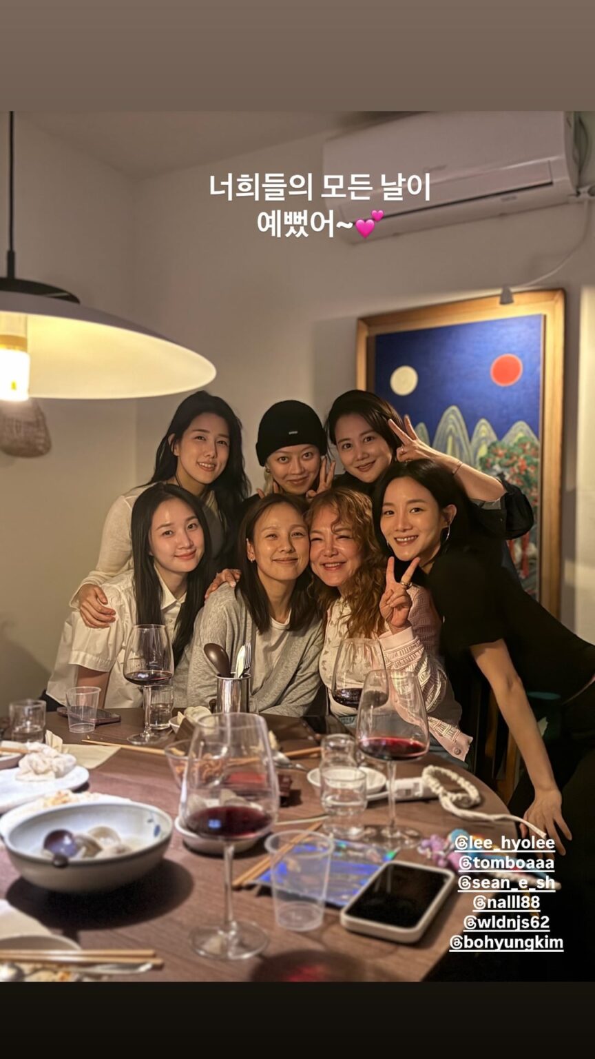 Lee Hyori و Spica لم شملهم في الصور المشتركة حديثًا