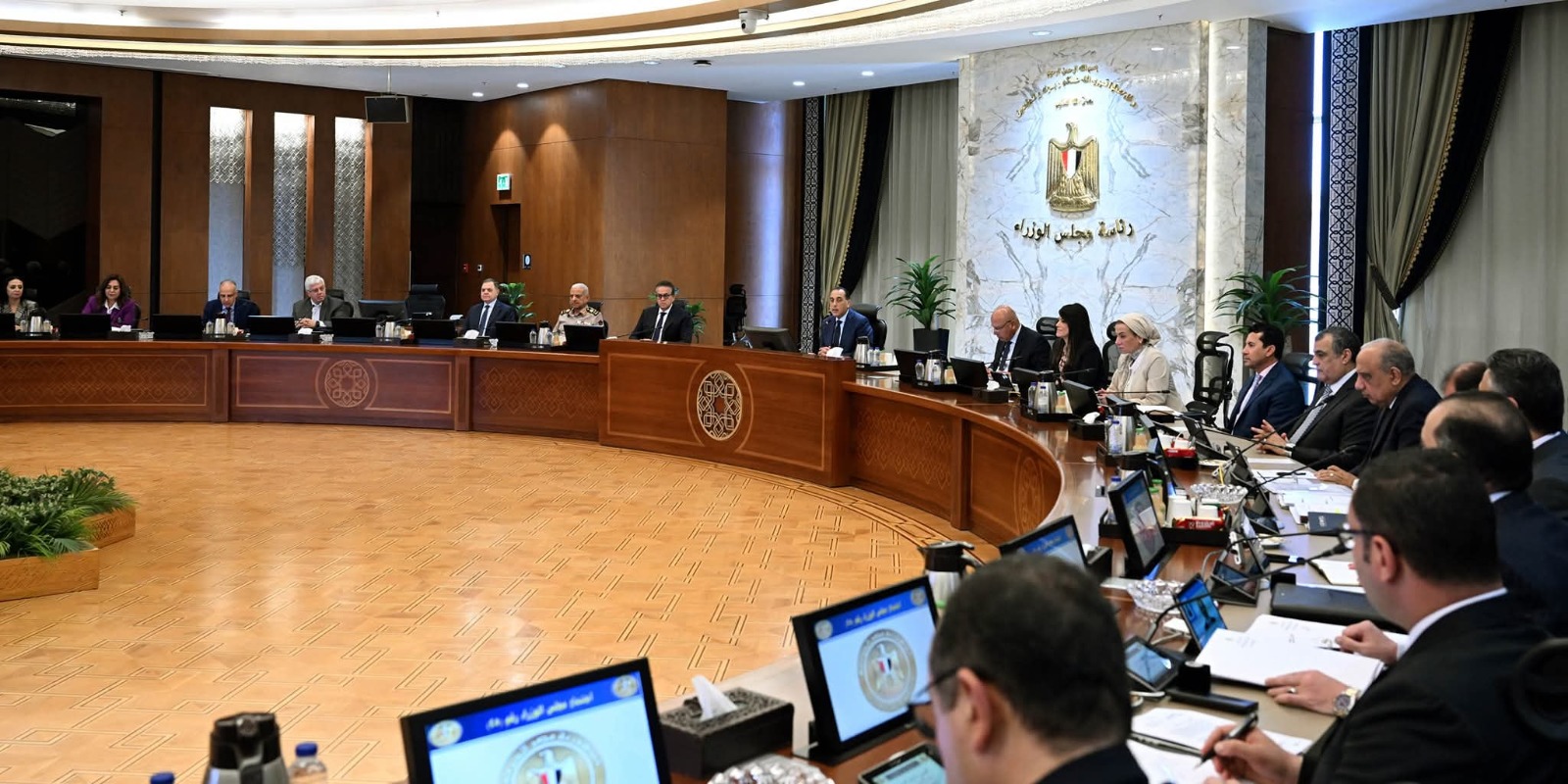 اجتماع مجلس الوزراء برئاسة الدكتور مصطفى مدبولي