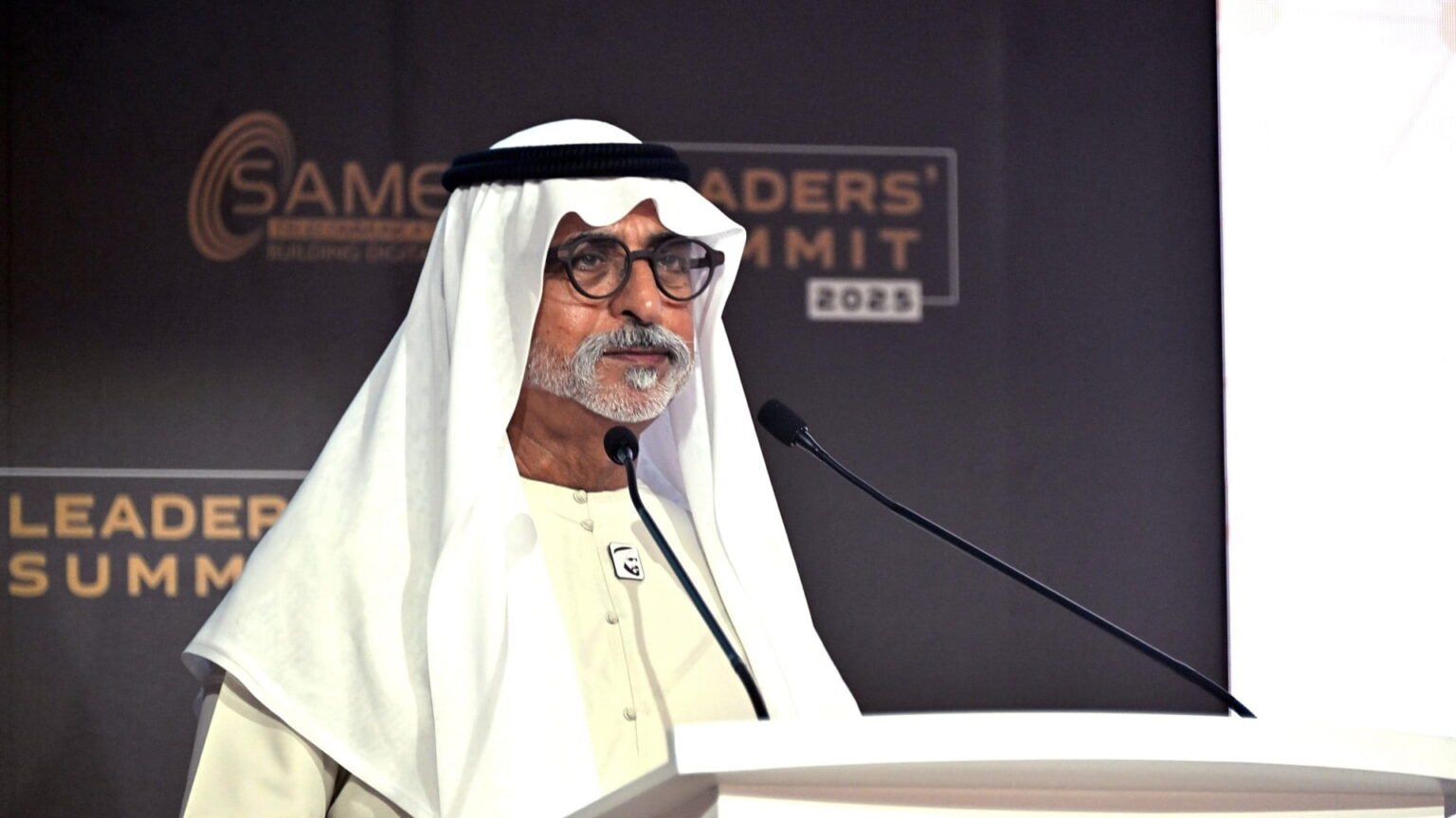 نهيان بن مبارك يفتتح قمة سامينا 2025 في دبي نهيان بن مبارك يفتتح قمة سامينا 2025 في دبي