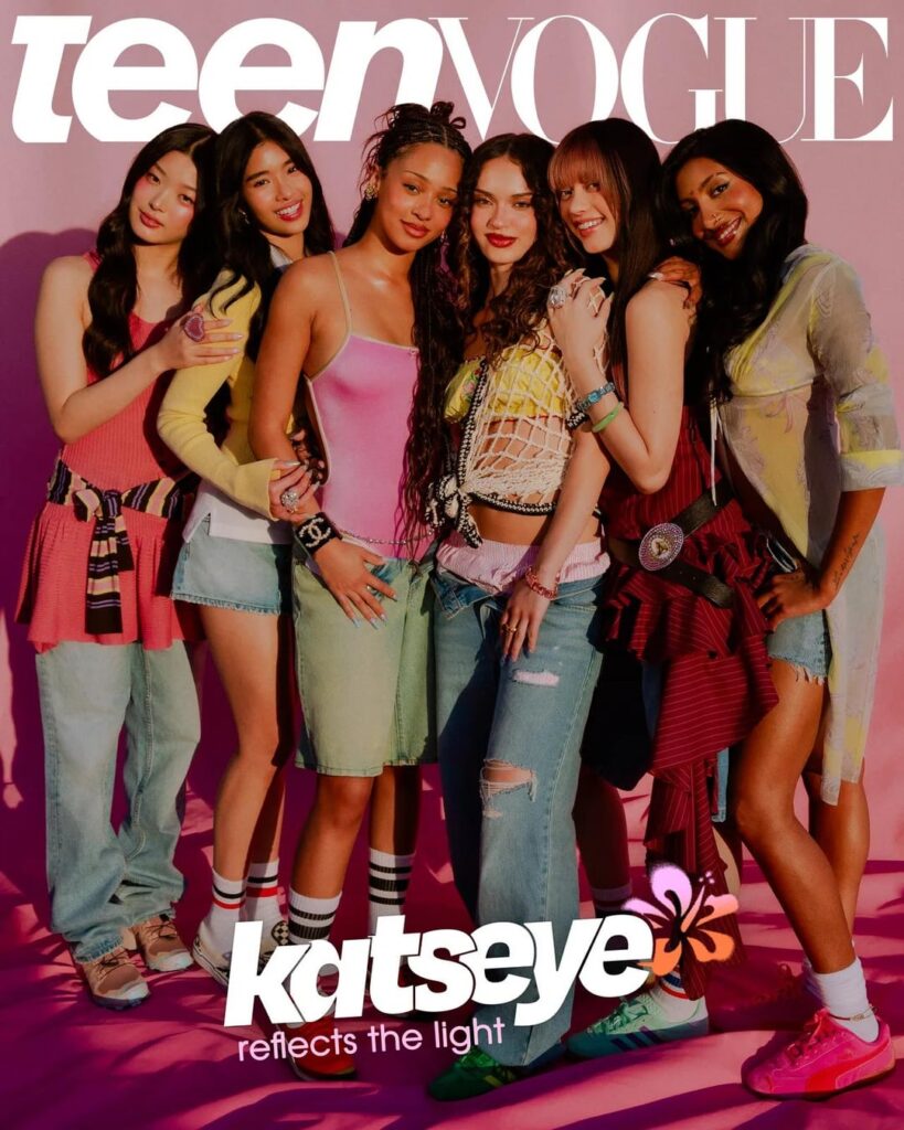 Katseye - Teen Vogue (June 2025 Cover Cover & Group Pictorial)