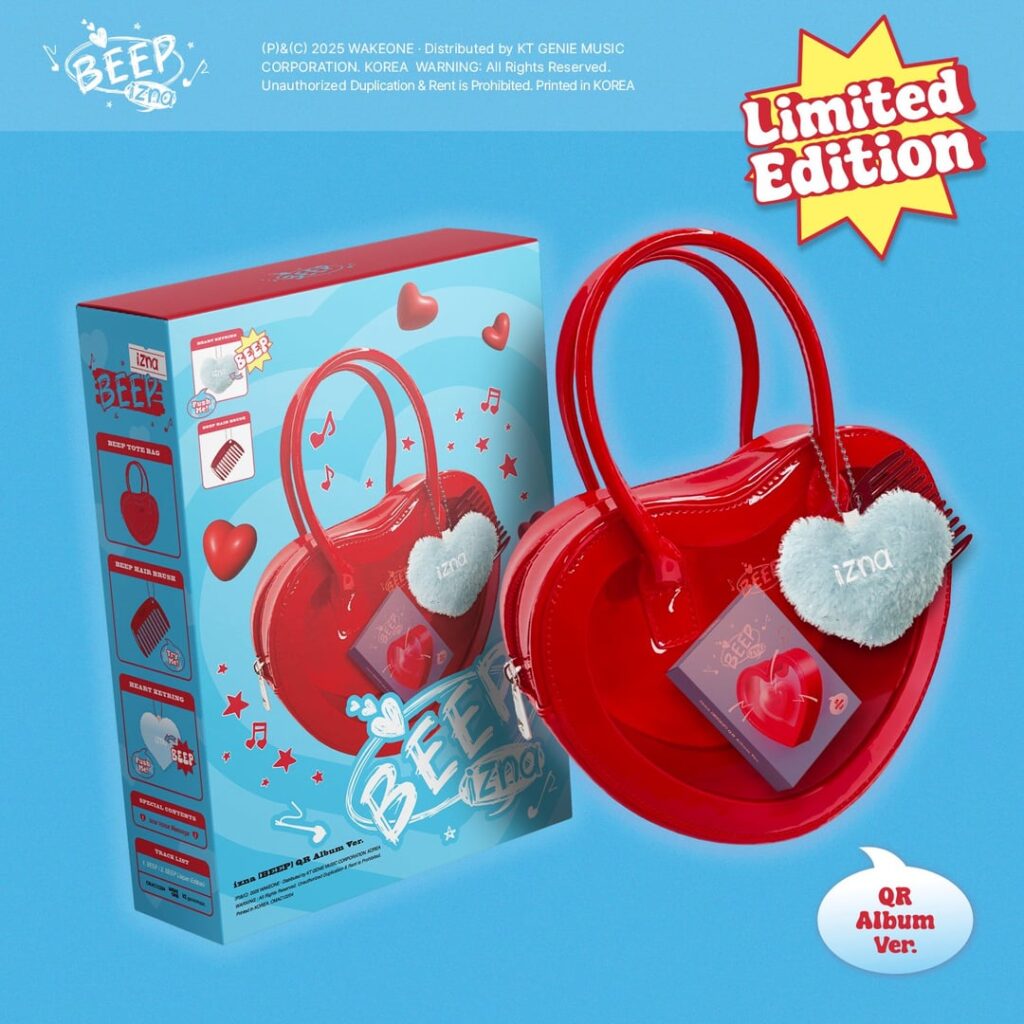 IZNA - 1st Single Album: Beep (QR Album Ver. - ألبوم التغليف / معاينة البضائع)