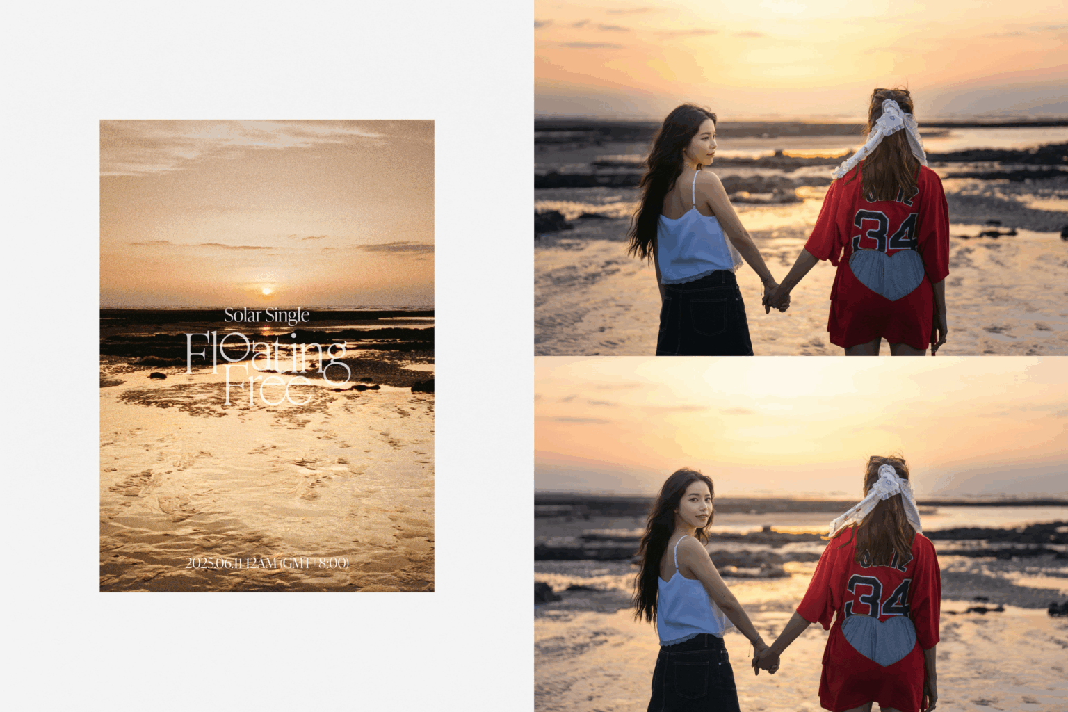 Mamamoo Solar - Single: Floating Free (Mood Poster)