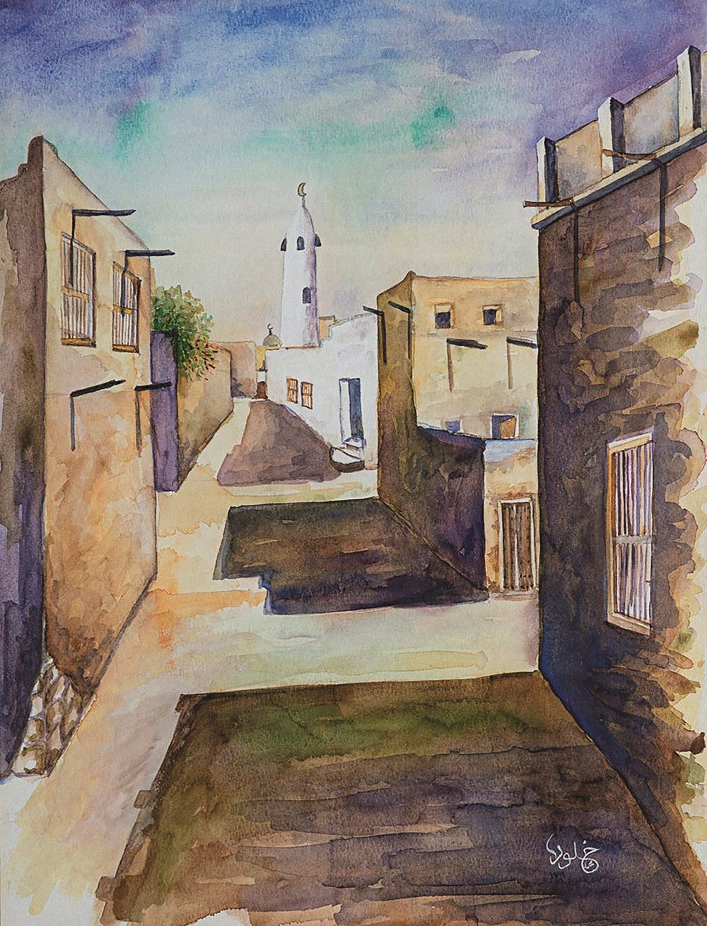 خلود الجابري: لوحاتي مرآة صادقة لمشاعري