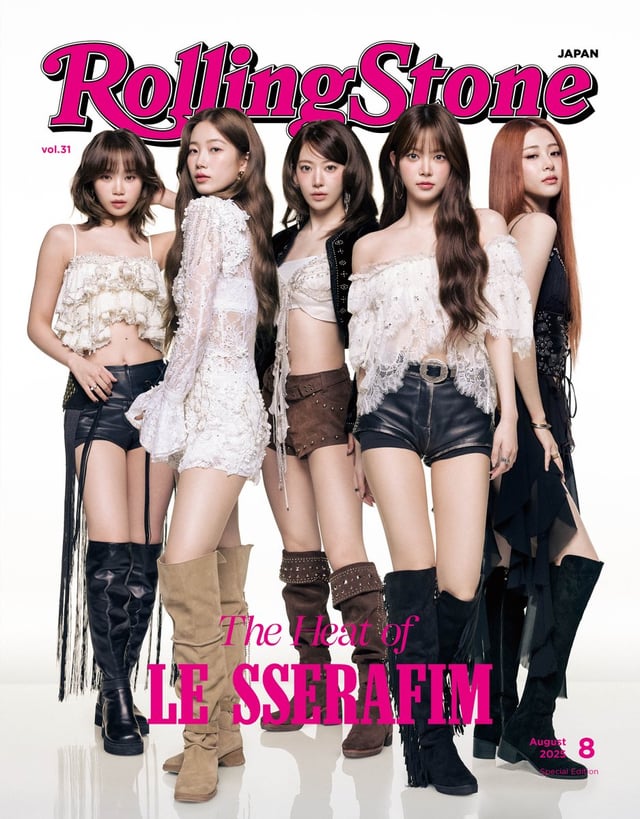250616 Le Sserafim - Rolling Stone Japan (2025 August Vol. 31 Eassion Cover Preview)