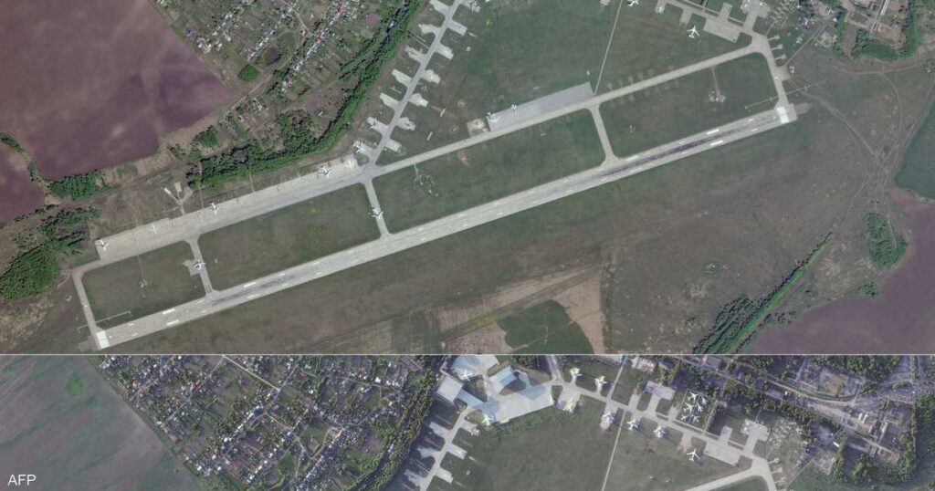 عملية “شبكة العنكبوت”.. صور فضائية ترصد خسائر روسيا عملية "شبكة العنكبوت".. صور فضائية ترصد خسائر روسيا