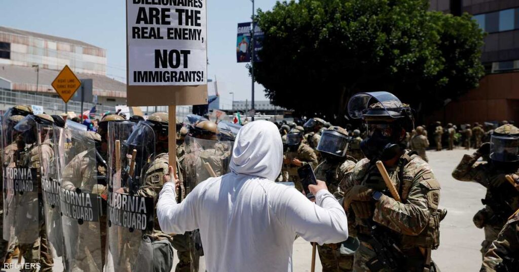 حكام ديمقراطيون ينتقدون نشر الحرس الوطني في لوس أنجلوس