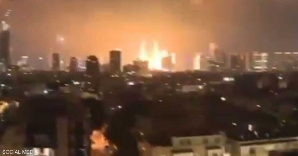 فيديو: إطلاق موجة جديدة من الصواريخ الإيرانية على إسرائيل فيديو: إطلاق موجة جديدة من الصواريخ الإيرانية على إسرائيل