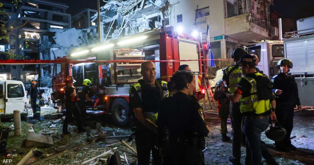 قتلى وجرحى بضربات صاروخية إيرانية على إسرائيل