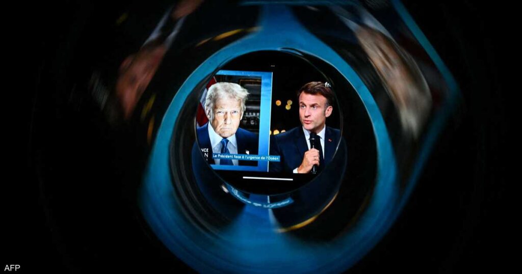 ترامب: ماكرون لا يعرف سبب توجّهي الآن إلى واشنطن