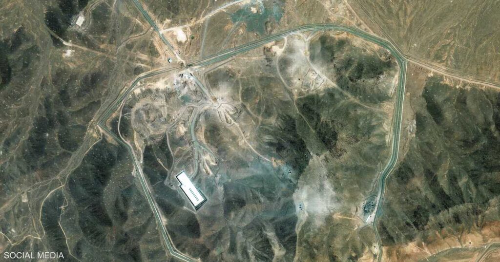 صور فضائية ترصد تطورا جديدا في منشأة فوردو النووية