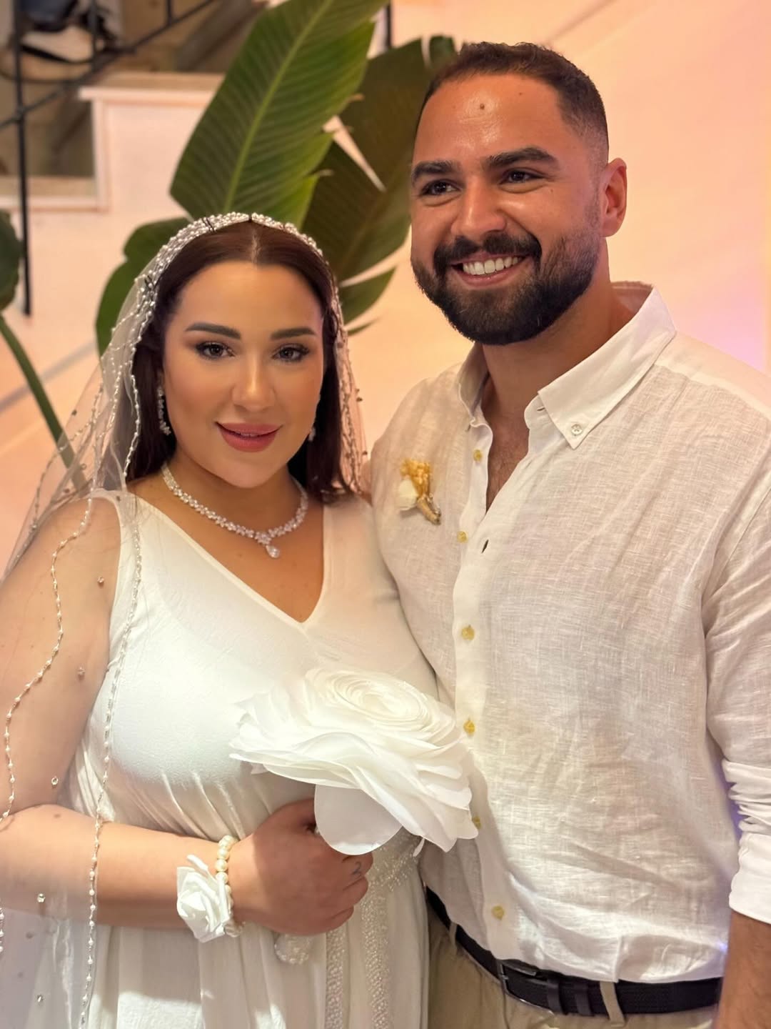 زواج اسما شريف منير (2)