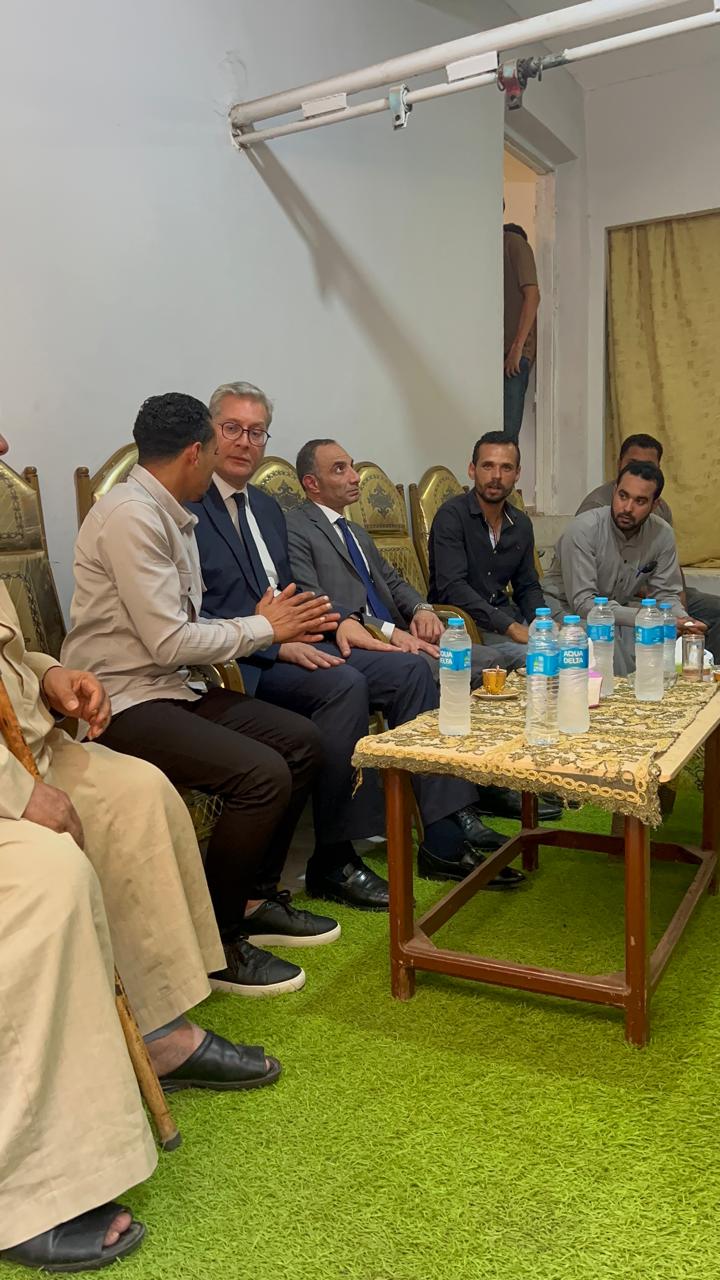 الحديث مع نجل الشهيد