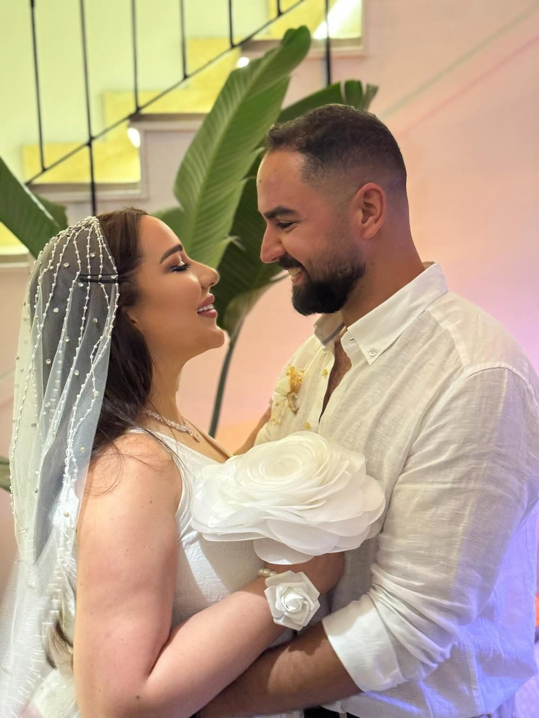 زواج اسما شريف منير (1)