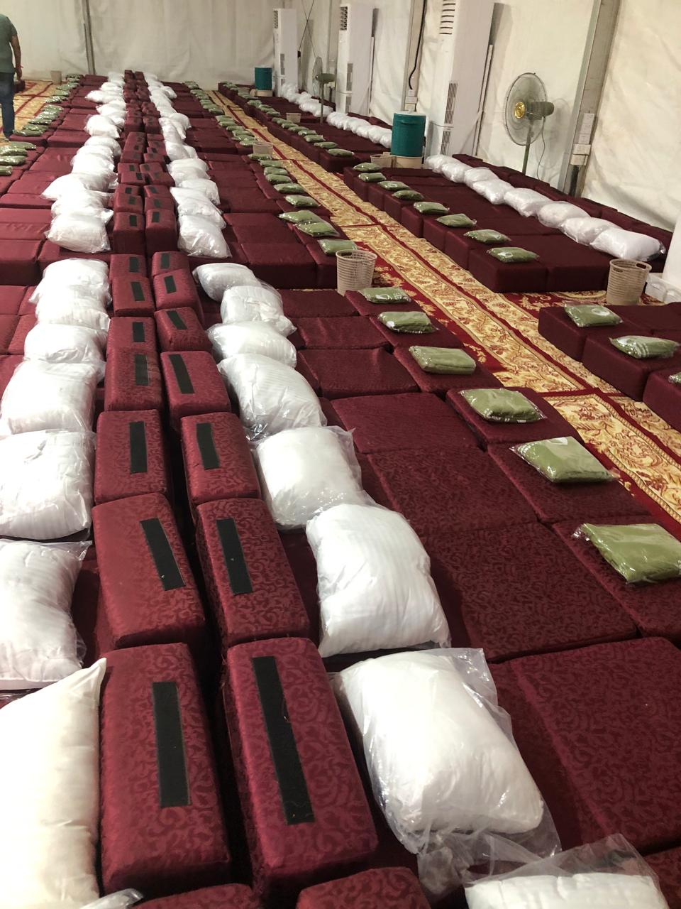 مخيمات الحجاج المصريين في عرفات (4)