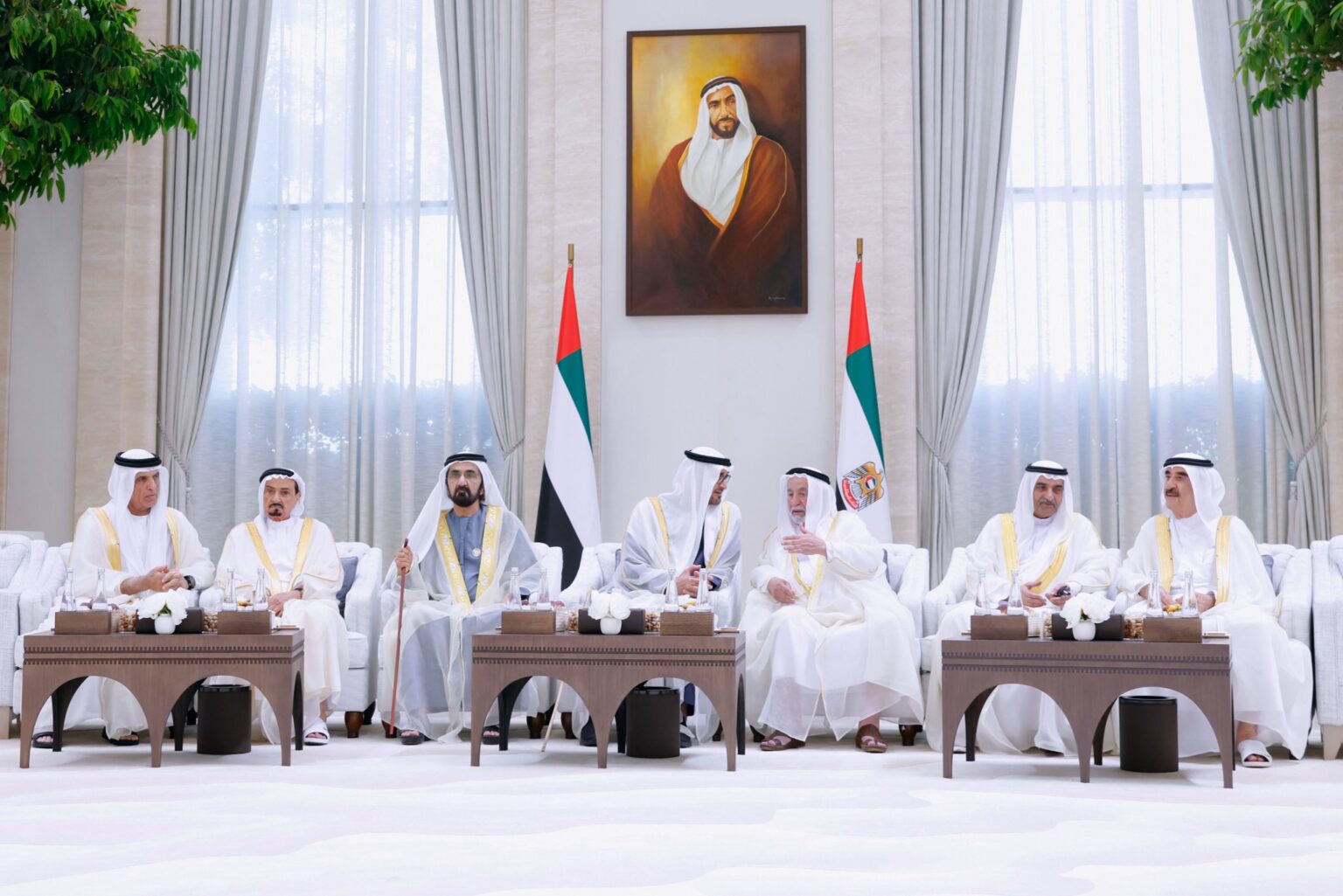 سعدت بلقاء إخواني حكام الإمارات بمناسبة عيد الأضحى المبارك سعدت بلقاء إخواني حكام الإمارات بمناسبة عيد الأضحى المبارك