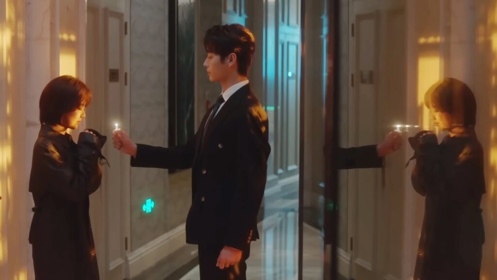 بمجرد معرفة بطلنا بما حدث لفتاته يهرع إليها فيمضي عيد ميلاد رومانسي معها❤️مشهد رومانسي من جميلة مثلك