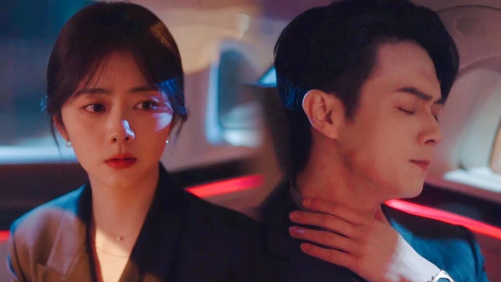 يصاب بطلنا الوسيم ومع ذلك بمجرد سماع أن فتاته في ورطة يرفض تركها ويرافقها لمساعدتها❤️من "جميلة مثلك"