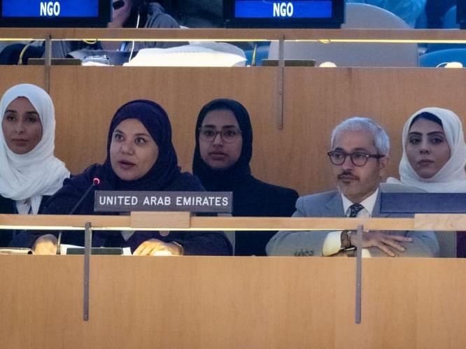 الإمارات تستعرض جهودها في دعم أصحاب الهمم خلال مؤتمر “COSP18” الإمارات تستعرض جهودها في دعم أصحاب الهمم خلال مؤتمر "COSP18"