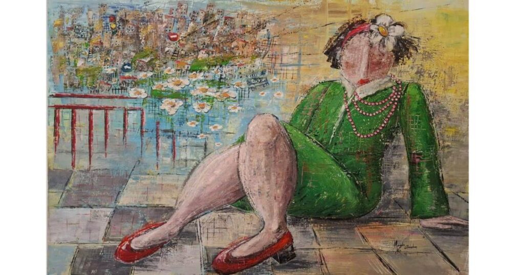 ماغدا شعبان في مدينة الفوضى والاحتمالات ماغدا شعبان في مدينة الفوضى والاحتمالات