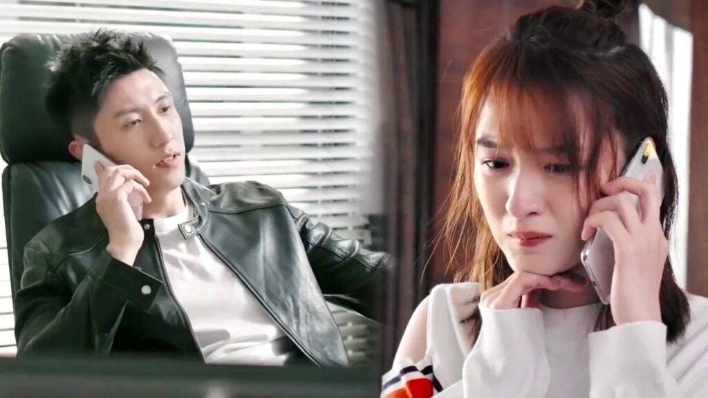 لا يمكنه ان يغضب منها و هو يسمعها تبكي ❤️( محظوظ بلقائك )