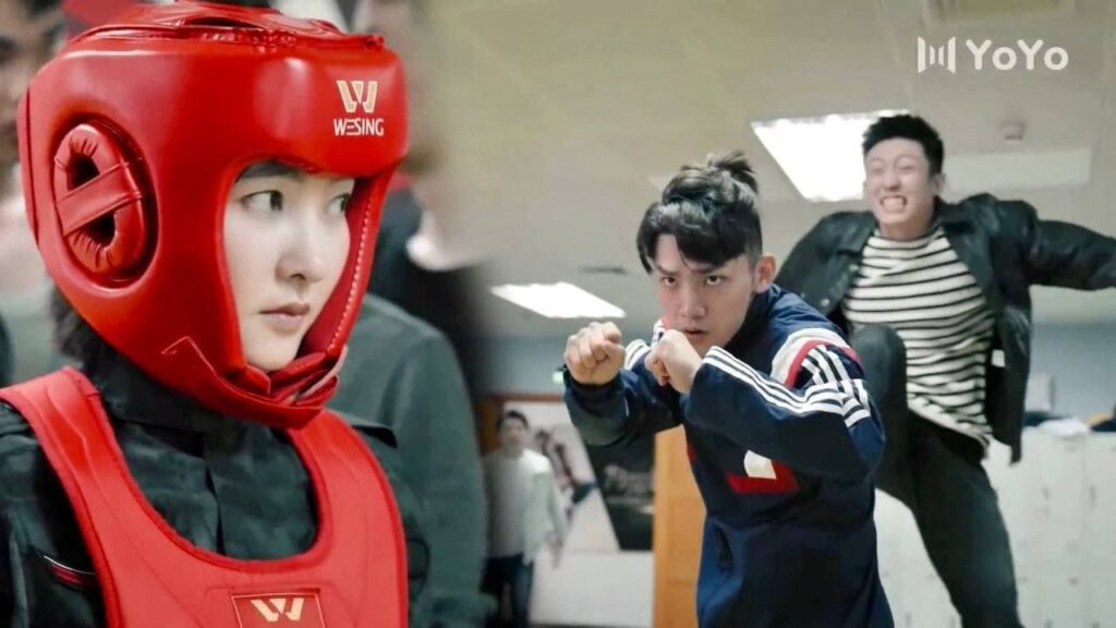 حبيبتـه هي متدربة في الفنون القتاليـة و محاطـة بالرجال ( محظوظ بلقائك )