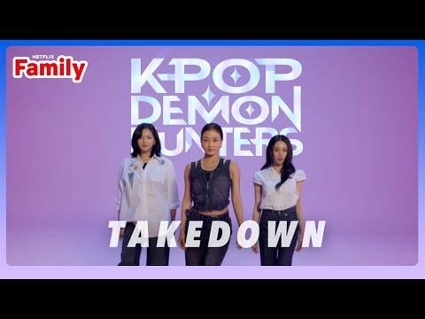 مرتين Jeongyeon ، Jihyo & Chaeyoung - Takedown (Netflix Film Kpop Demon Hunters OST) (فيديو غنائي)