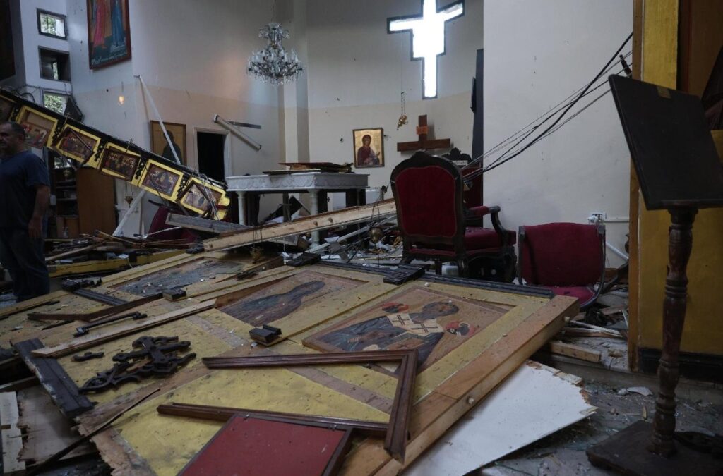 البابا يبرق معزياً بضحايا الهجوم على كنيسة مار إلياس في دمشق - Vatican News