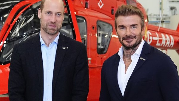 ديفيد بيكهام يهنئ الأمير ويليام بعيد ميلاده الـ43 ديفيد بيكهام يهنئ الأمير ويليام بعيد ميلاده الـ43