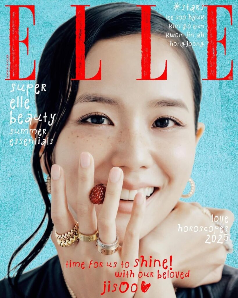 250616 jisoo for Elle Korea july 2025 إصدار