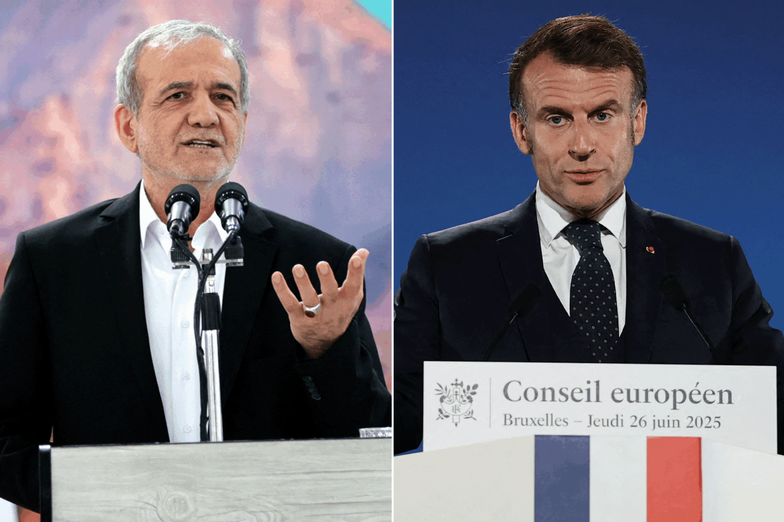 ماكرون: بحثت مع بزشكيان النووي والباليستي وعودة المفتشين إلى إيران | أخبار ماكرون: بحثت مع بزشكيان النووي والباليستي وعودة المفتشين إلى إيران | أخبار