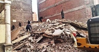 انهيار منزل فى حدائق القبة وانتقال الحماية المدنية إلى موقع الحادث انهيار منزل فى حدائق القبة وانتقال الحماية المدنية إلى موقع الحادث