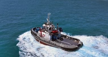 القوات البحرية تستلم القاطرة الأولى رأس الحكمة (ASD) من ترسانة الإسكندرية القوات البحرية تستلم القاطرة الأولى رأس الحكمة (ASD) من ترسانة الإسكندرية