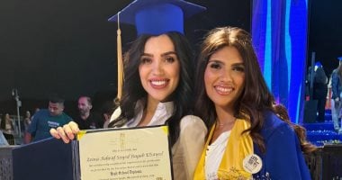 مي فاروق تحتفل بتخرج ابنتها زينة: “أحلى لحظة في حياتي”.. صور مي فاروق تحتفل بتخرج ابنتها زينة: "أحلى لحظة في حياتي".. صور