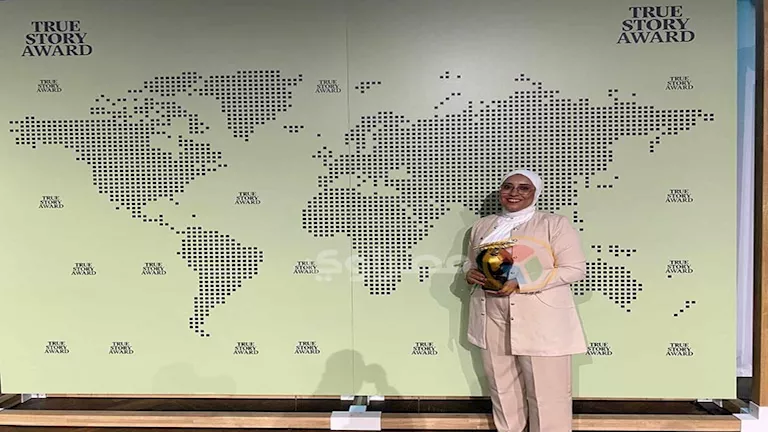 مصراوي يواصل تفوقه.. سارة أبو شادي تفوز بجائزة "True Story Award"
